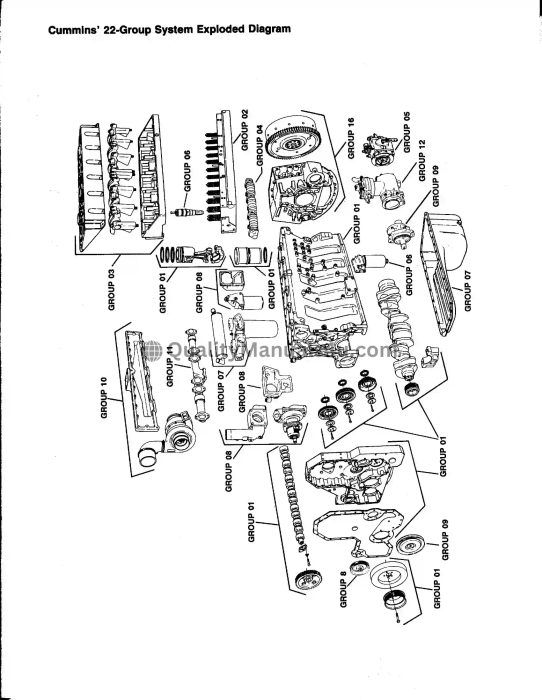 KOMATSU L10 Series Engines Shop Manual Publication No 3810476 Download PDF