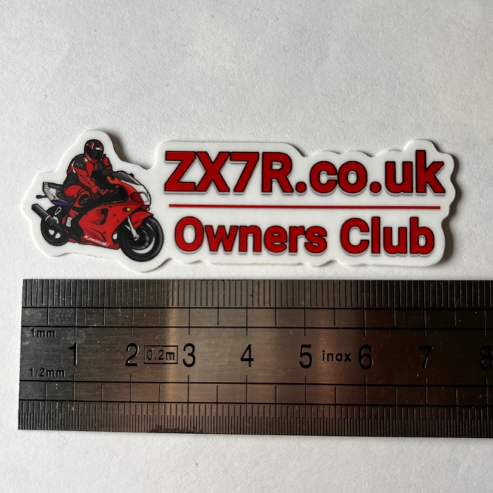 Small ZX7r sticker
