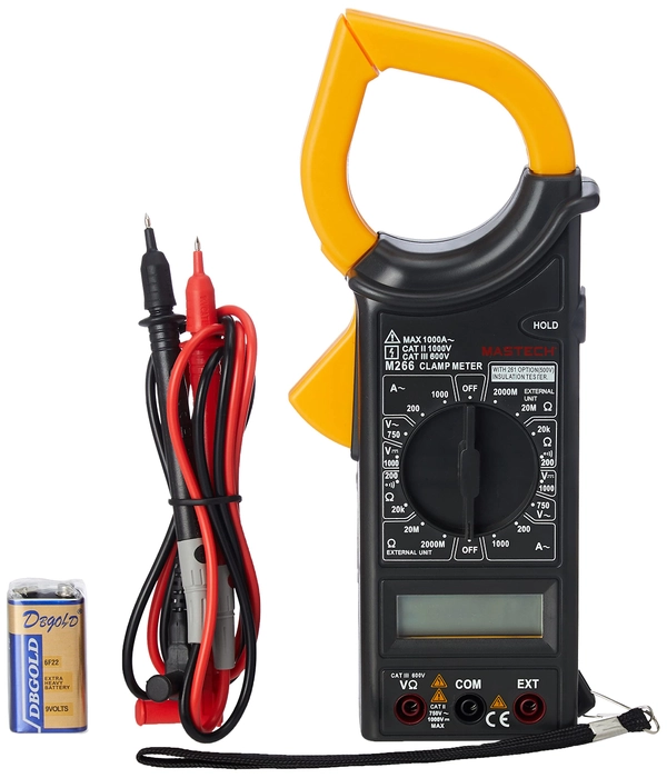 Mastech M266 digital AC / DC clamp meter