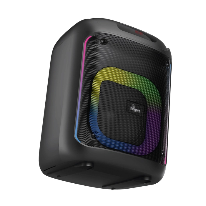 FINGERS 2Mic-ThunderBox – Powerful Bluetooth Speaker with Dual Wireless Mics & Thunderous Sound!