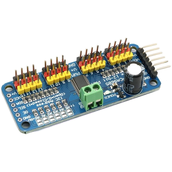 16-Channel 12-bit PWM/Servo Driver I2C interface PCA9685