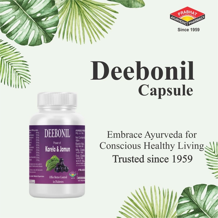 Deebonil Capsule - Jamun | karela | Vijaysar