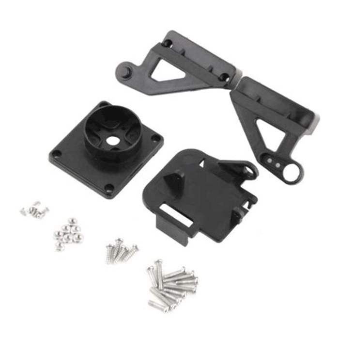 SERVO BRACKET PT PAN/TILL CAMERA PLATFORM ANTI-VIBRATION CAMERA MOUNT FOR AIRCRAFT FPV DEDICATED NYLON PTZ FOR 9G SG90