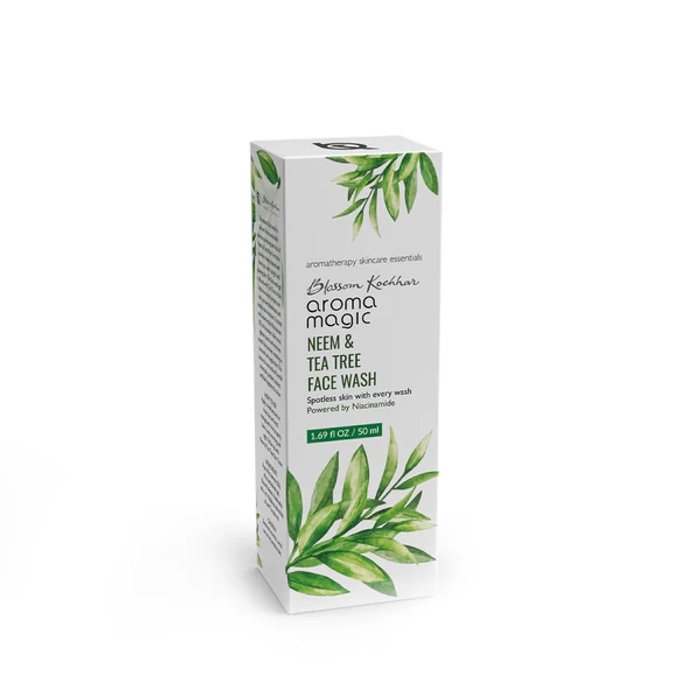 Neem and Tea Tree Niacinamide Face Wash For Oily & Acne Prone Skin