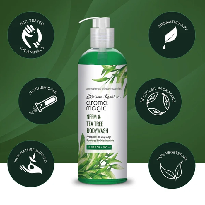 Neem & Tea Tree Body Wash For Skin