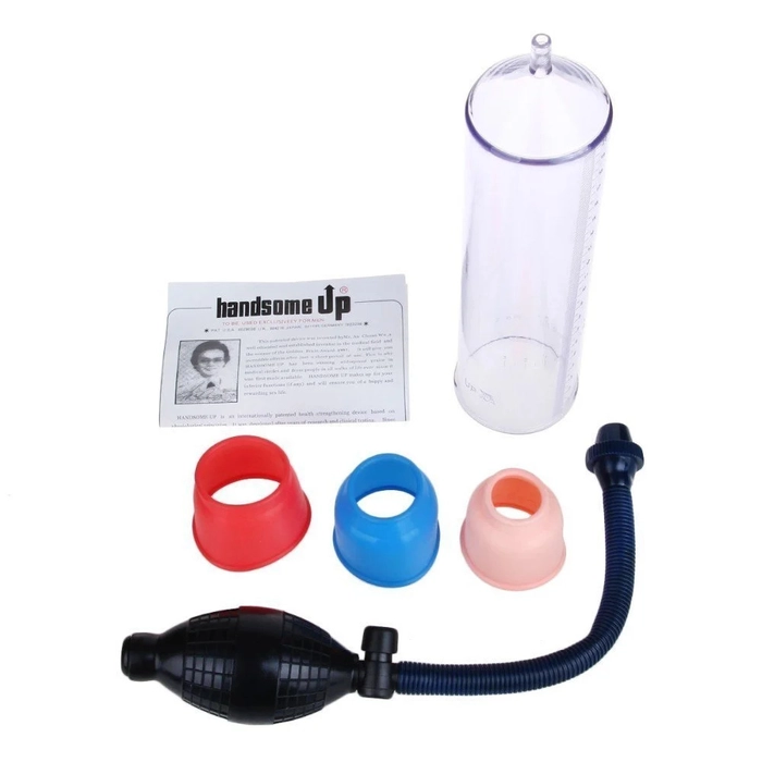 Handsome Up Premium Quality Manual Penis Enhancement Pump- Exercise Kit for Men