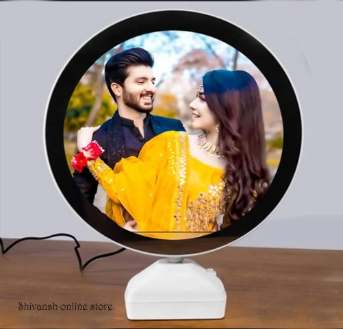 Round Shape Magic Mirror Frame
