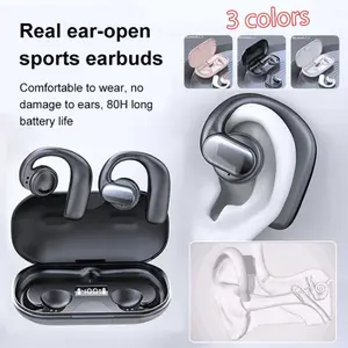 TWS WIRELESS BONE CONDUCTION DIGITAL BLUETOOTH EARBUDS