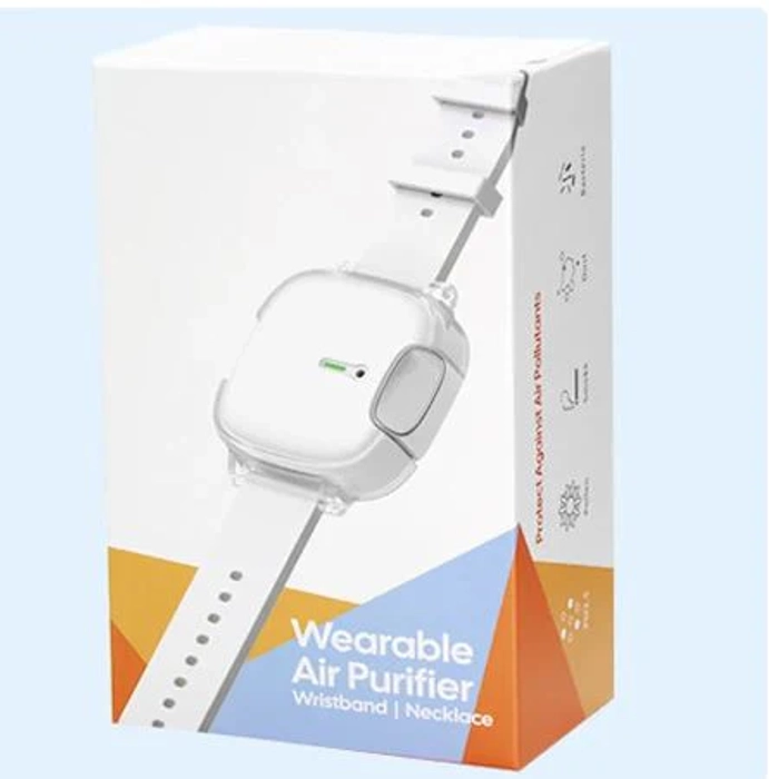 AIR PURIFIER BRACELET AND PENDANT, USB-C CHARGING