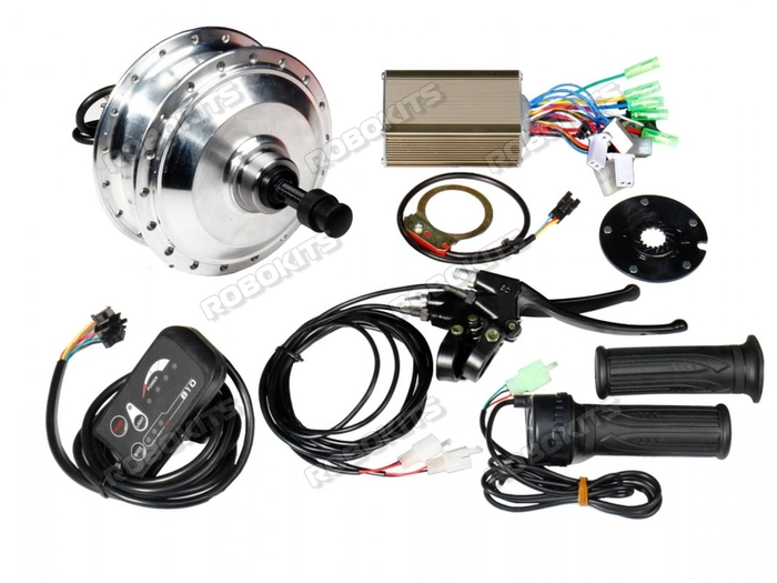 E-Bike 36V 250W 400RPM HUb motor with PEDAL ASSIST COMPATIBLE CONTROLLER FULL kit