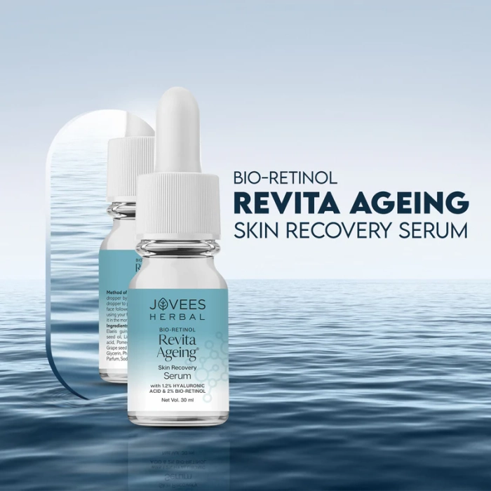 Jovees Bio-Retinol Revita Ageing Face Serum | With Hyaluronic Acid