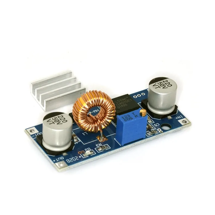 XL4015 5A DC-DC Step Down Adjustable Power Supply Buck Module LED with Heatsink