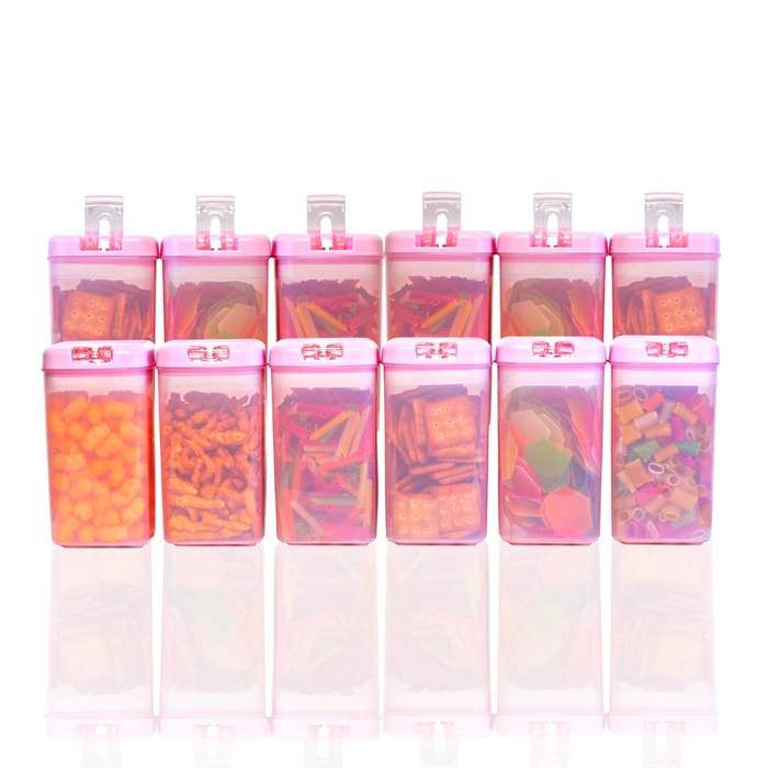 Snaplock Kitchen Containers 1000 ml (SET OF 12)