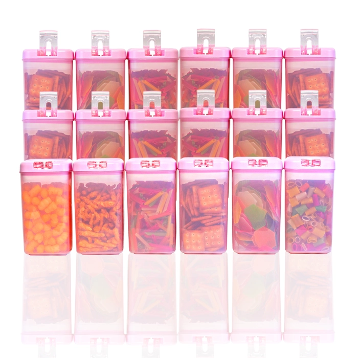 Snaplock Kitchen Containers 1000 ml (SET OF 18)