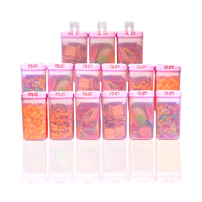 Snaplock Kitchen Containers 1000 ml (SET OF 15)