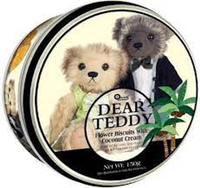 VFoods Dear Teddy Flower Bisc with Coconut Cream 150g