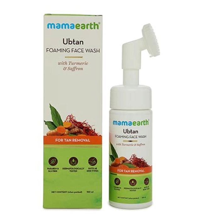 Mama Earth Ubtan Foaming Face Wash 150 Ml