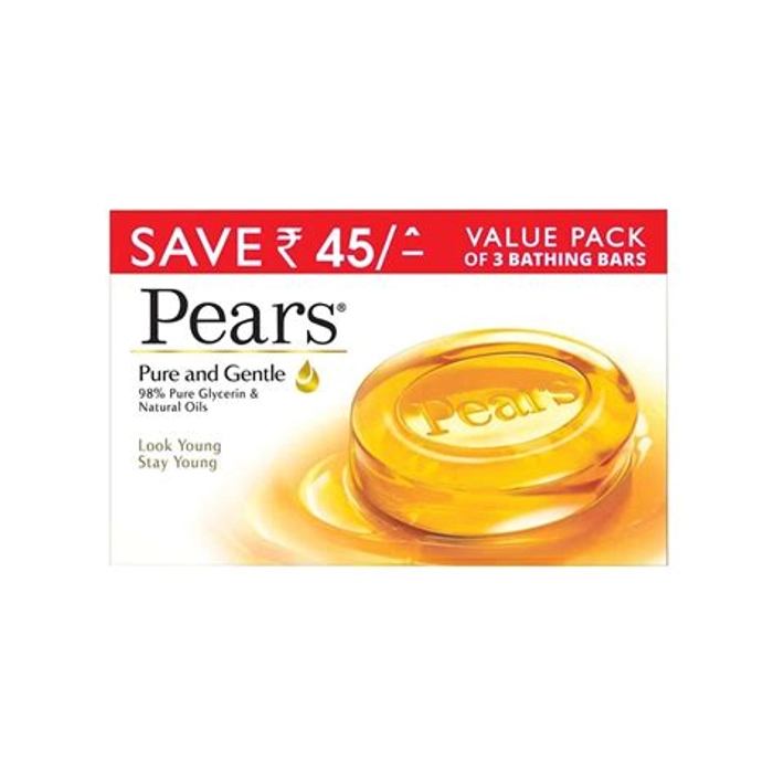 Pears Pure And Gentle 125G X 3 Units