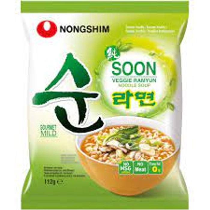 Nongshim Soon Veggie Ramyun 112 gm