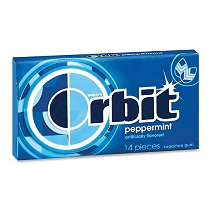 ORBIT PIPPERMINT GUM 14PC