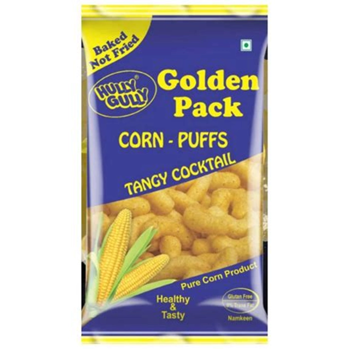 Hully Gully Tangy Cocktail Corn Puffs 120 Gm