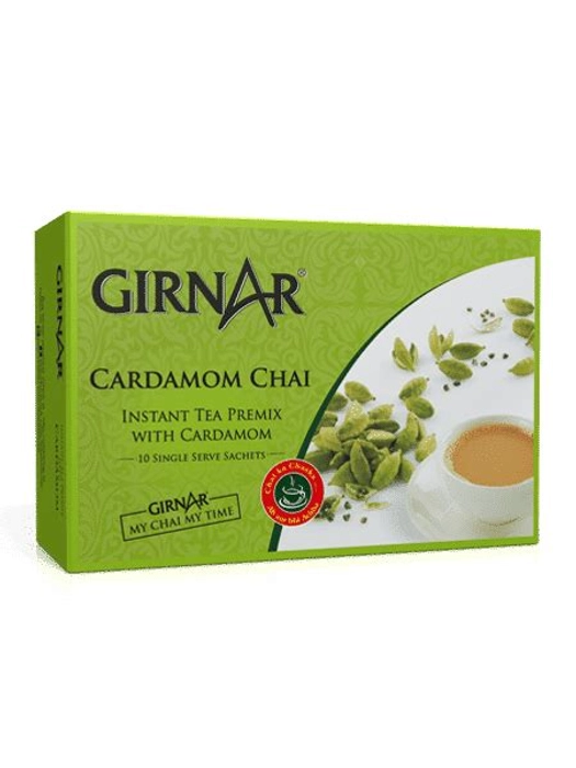 Girnar Cardamom Chai Instant Tea Premix With Cardm - 1