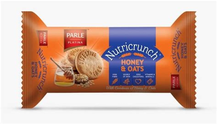 Parle Platina  Nutricrunch Honey  And Oats 600Gm