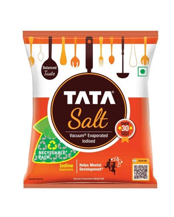 TATA IODIZED SALT 1KG