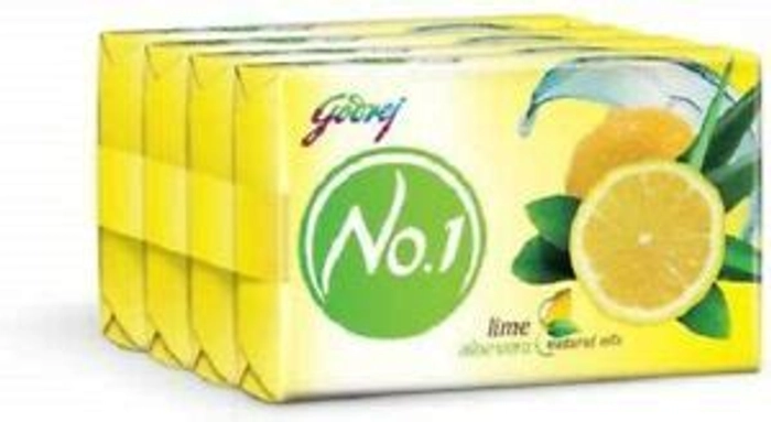 Godrej No1 Lime And Alovera 100G*4 Vl Pk