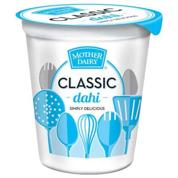 MOTHER DAIRY CLASSIC  TONED MILK CURD 400G