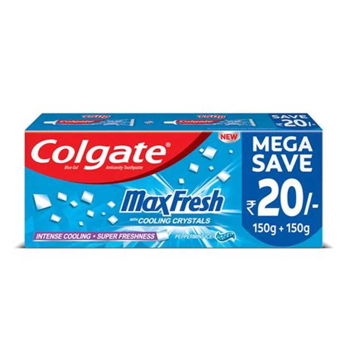 Colgate Tooth Paste Maxfresh Blue Gel 150Gx2