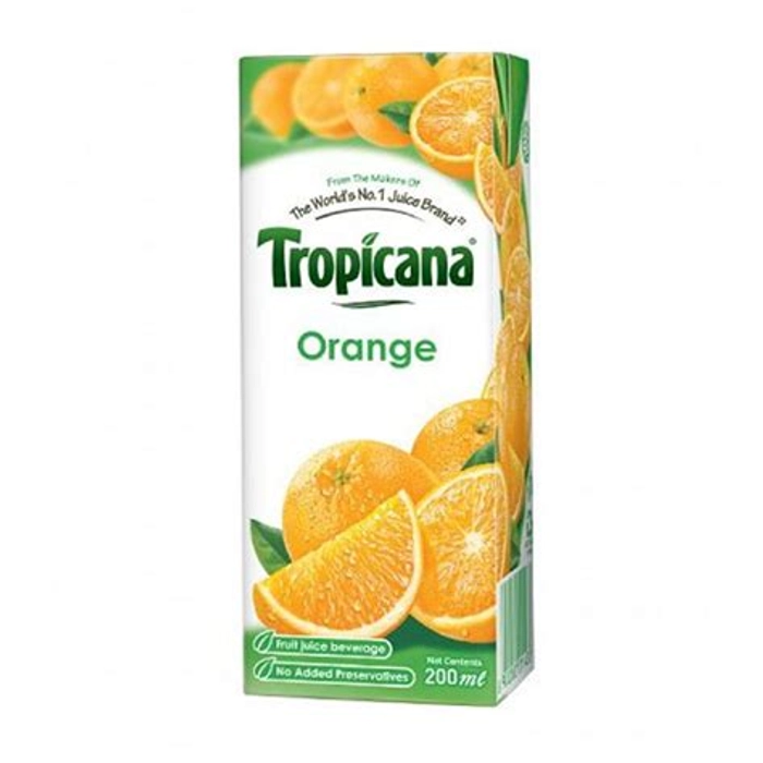 Tropicana Orange Juice 200Ml