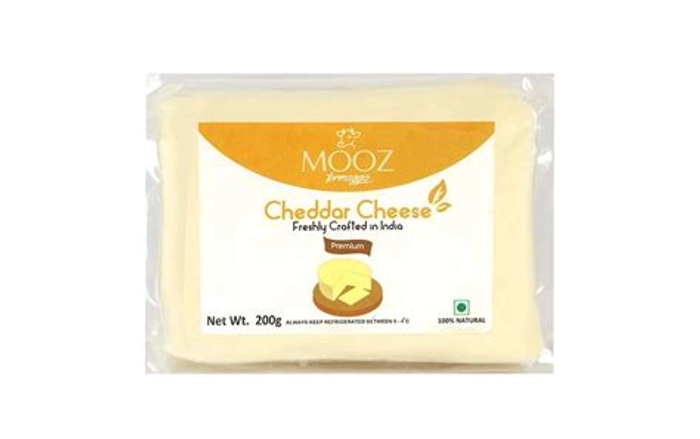 Mooz Cheddar Cheese 200G