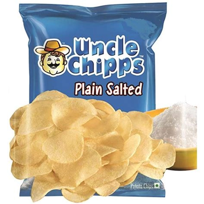 Uncle Chips Potato Wafer Plain Salted70G