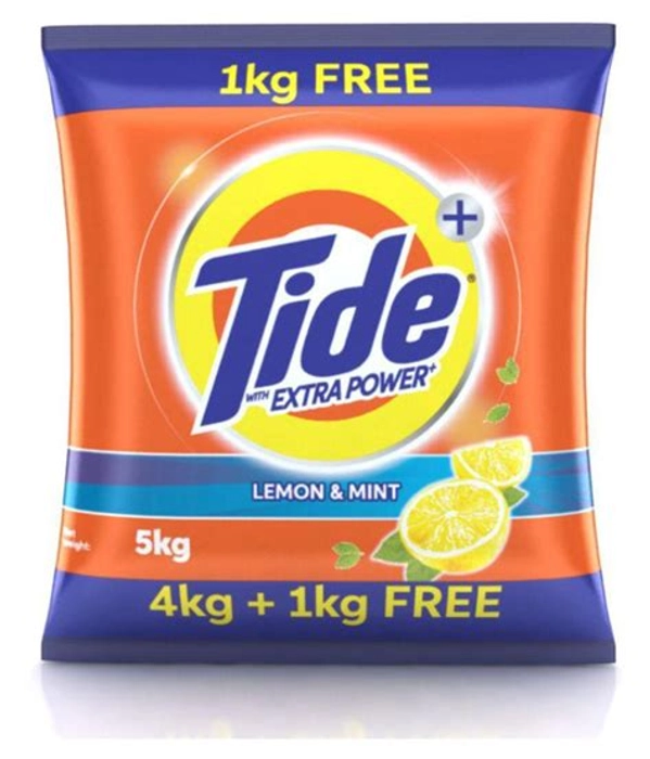 Tide Lemon And Mint 4Kg+1Kg