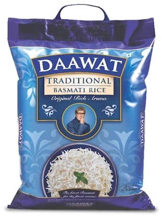 DAWAT TRADITIONAL  BASMATI RICE 5 KG