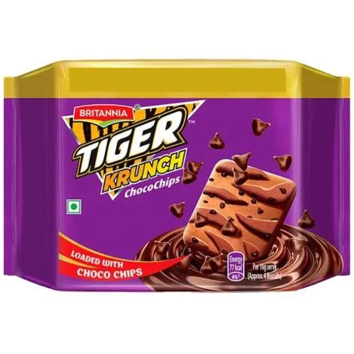 Britannia Tiger Krunch Chocochip Biscuits Combi 40G