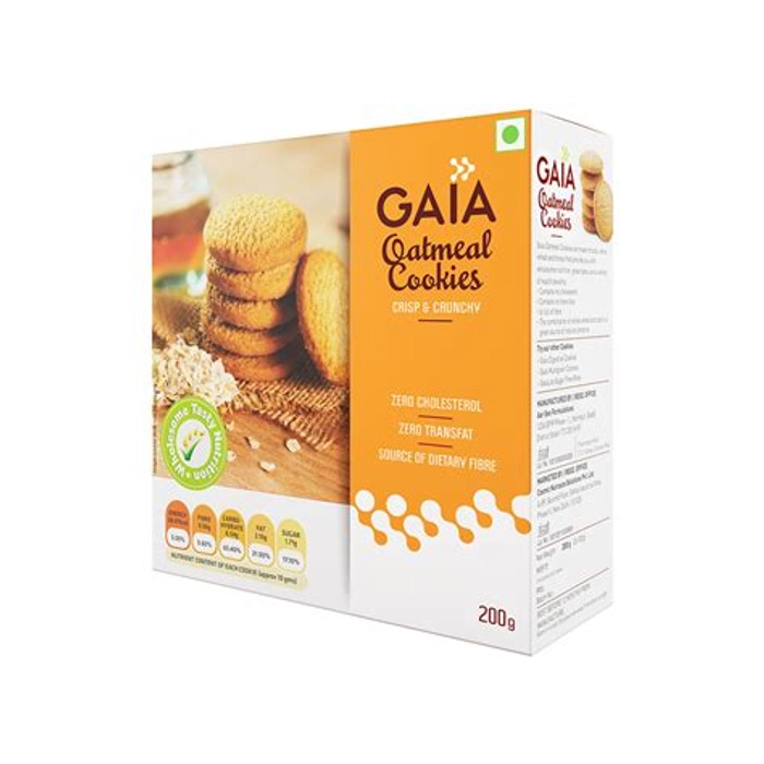 Gaia Oatmeal Cookies 200G