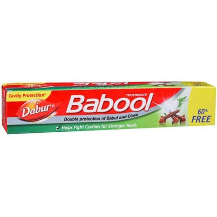 Dabur Babool Tooth Paste New175+175G+2Brush Prom