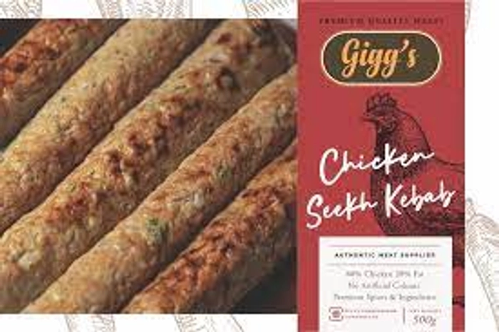 GIGG'S PERI PERI CHICKEN SEEKH KEBAB 500GM