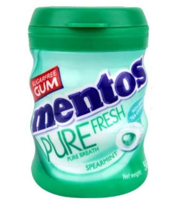 Mentos Pure Frsh Spearmint Sf Gum 56G