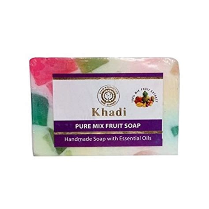 Khadi Handmade Soap Mix Fruit 125 Gms