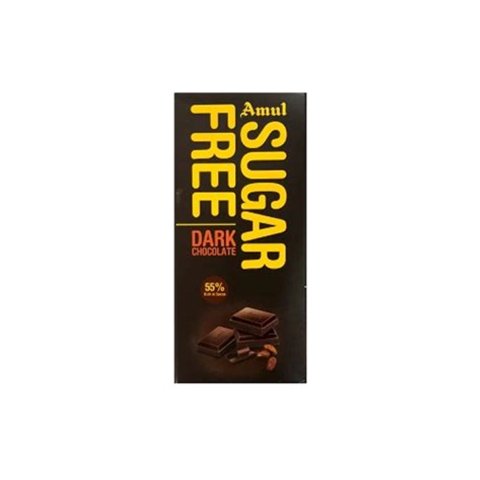 Amul Sugar Free Dark Chocolate 150G