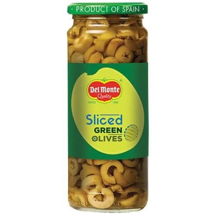 Delmonte Sliced Green Olives 235G