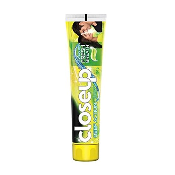 Close Up Deep Action Lemon Mint Anti Germ Gel Toot