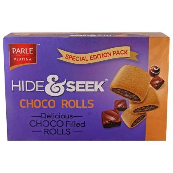 Parle Hide N Seek Choco Rolls 250G