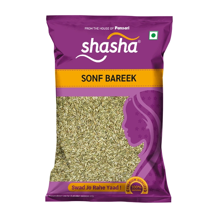 SHASHA WHOLE SONF BAREEK - 100G