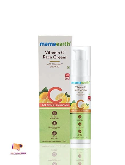 Mamaearth Vitamin C Face Cream 50Gm