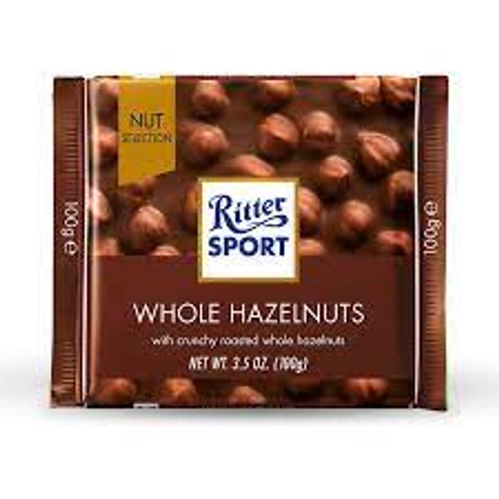 RITTER SPORT HAZELNUT 100G