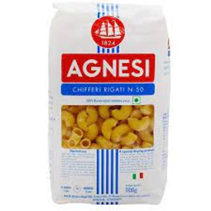 Agnesi Pasta - Chifferi Rigati Number 50, 500g